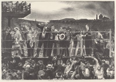 ジョルジュ・カーペンティエの紹介、1921年。 作： George Wesley Bellows