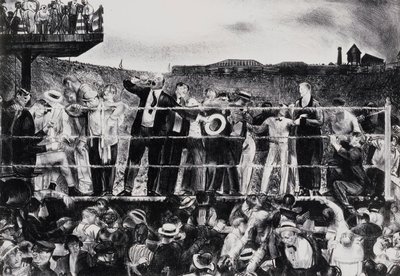 ジョルジュカルペンティエの紹介、1921年 作： George Wesley Bellows