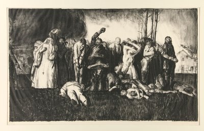 大虐殺：戦争シリーズ 作： George Wesley Bellows