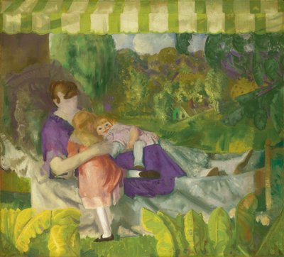 私の家族、1916年。 作： George Wesley Bellows