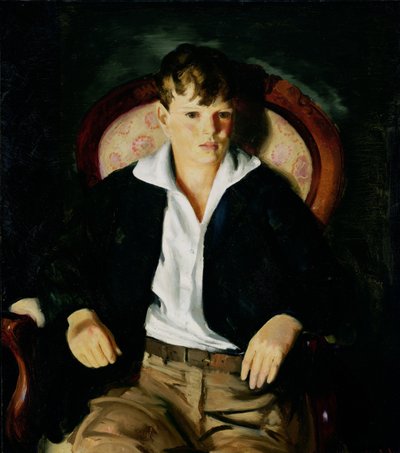 少年の肖像 作： George Wesley Bellows