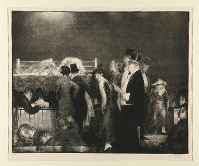 ビッグバウトへの予選、No.8 作： George Wesley Bellows