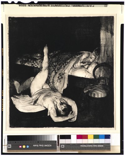 還元、セカンドストーン、1916 作： George Wesley Bellows
