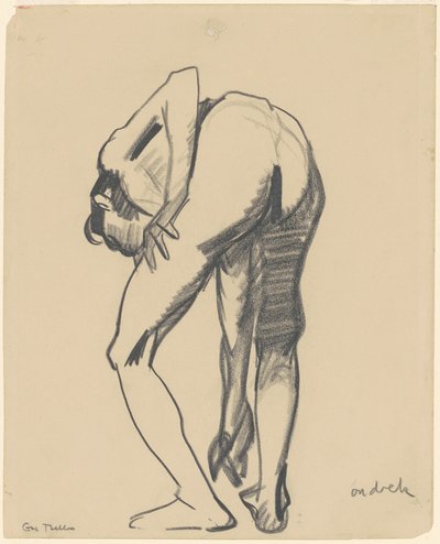 リバーフロントNo. 1の研究、c。 1915年。 作： George Wesley Bellows