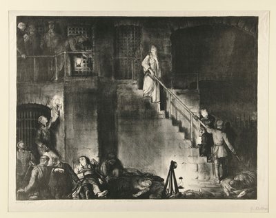 エディス・キャベルの殺害 作： George Wesley Bellows