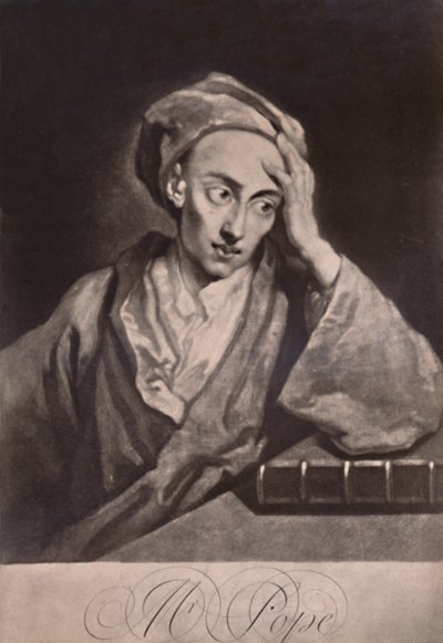 アレクサンドル・ポープ、イギリスの詩人であり風刺家、c1732 1894 作： George White