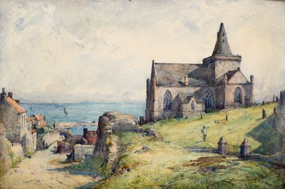セントモナンス、1883年頃（水彩） 作： George Whitton Johnstone
