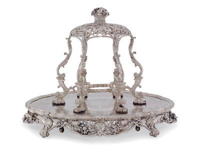 Epergne、Leinster Service 作： George Wickes