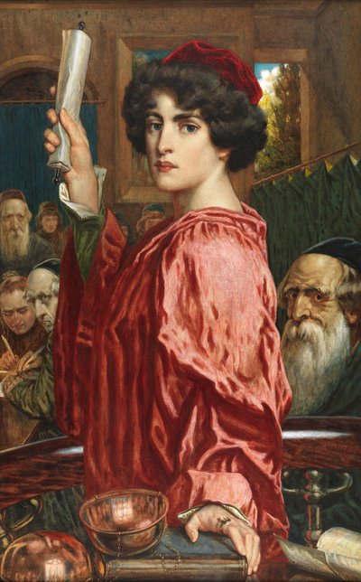 ポーシャ 作： George William Smetham Jones