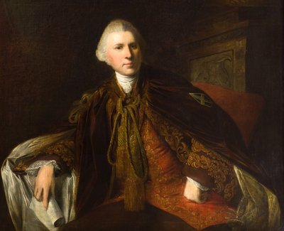 ダニチェンとスキボのジョージ・デンプスター（1732-1818）、1786年頃（キャンバスに油彩） 作： George Willison