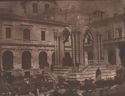 ベネディクト修道院、カターニア、1846 年。 作： George Wilson Bridges
