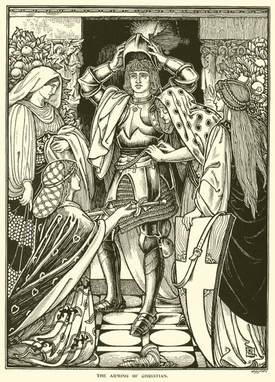 クリスチャンの武装（彫刻 作： George Woolliscroft Rhead