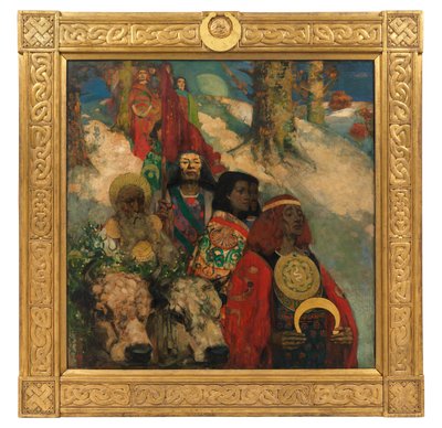 ドルイド - ヤドリギを持ち込む 作： ジョージとホーネル エドワード A. (1864 1933) ヘンリー