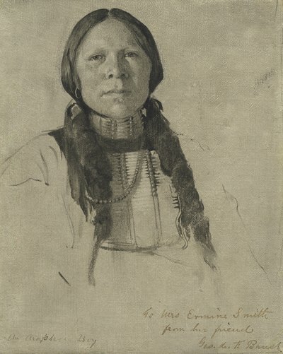 アラパホの少年、c。 1882年。 作： George de Forest Brush