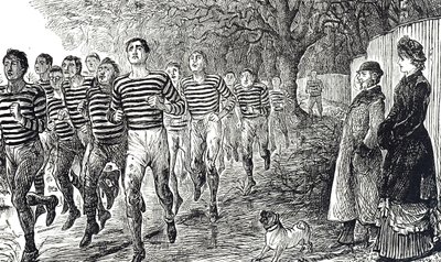 健康診断の様子を描いた漫画 作： George du Maurier