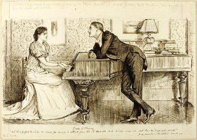 ブラーニーの木立 作： George du Maurier
