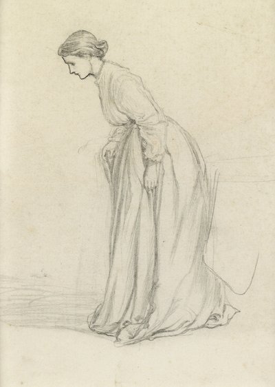 躊躇するステップ 作： George du Maurier