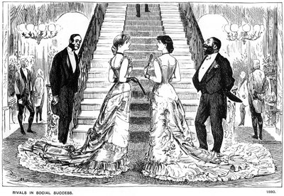 社会的成功のライバル、1880 1891 作： George du Maurier