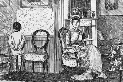 アッパーハンドを維持することの難しさ 作： George du Maurier