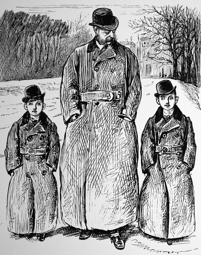 シリング電報 作： George du Maurier