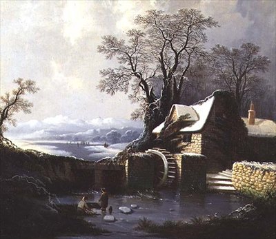 冬の風景 作： George of Chichester Smith