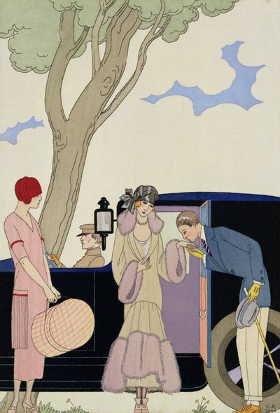 妬み 作： Georges (after) Barbier