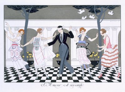 アンリ・ライデルが刻んだ愛は盲目 作： Georges (after) Barbier
