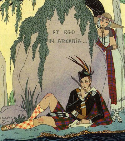 詩人の恋人 作： Georges (after) Barbier