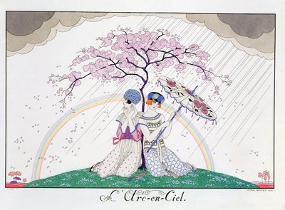 アンリ・ライデルが刻んだ虹 作： Georges (after) Barbier