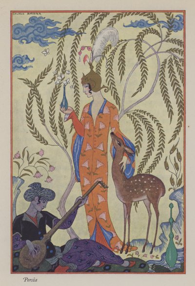 香水のロマンス：ペルシャ（カラーリソ） 作： Georges (after) Barbier