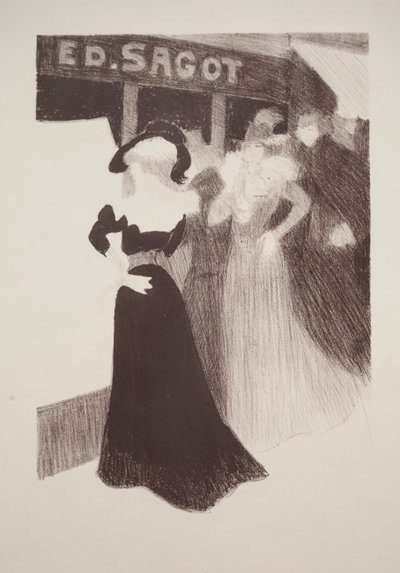 サゴットのギャラリー、1898 年。 作： Georges Alfred Bottini