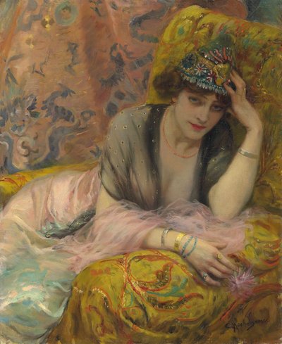 ダンサー。 作： Georges Antoine Rochegrosse