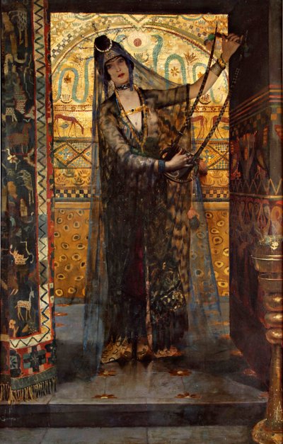 サランボ、1886年。 作： Georges Antoine Rochegrosse