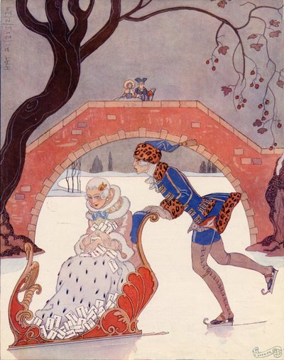 アブドゥラ・タバコ、1925年 作： Georges Barbier