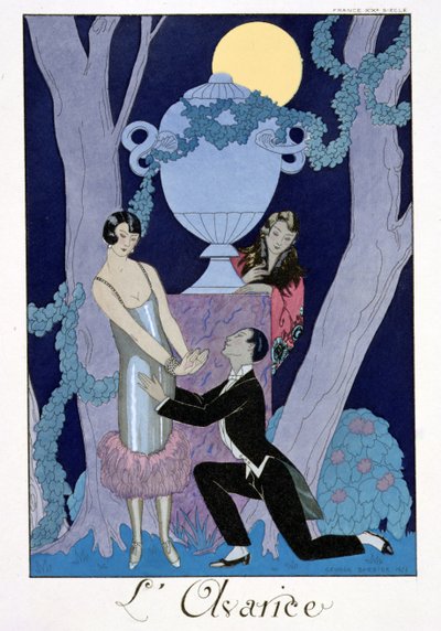 貪欲 作： Georges Barbier