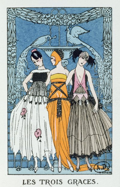 三大恩人 作： Georges Barbier