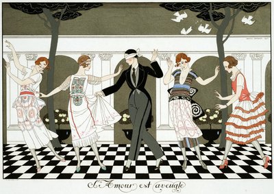 愛は盲目である 作： Georges Barbier