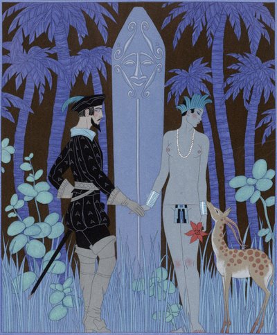 ポカホンタス、プリンセス (ポカホンタス、プリンセス) 作： Georges Barbier