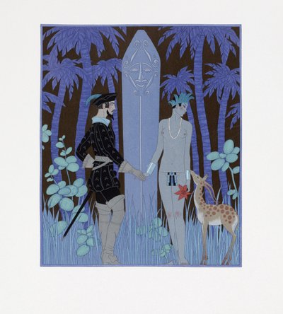 ポカホンタス、プリンセス (ポカホンタス、プリンセス) 作： Georges Barbier