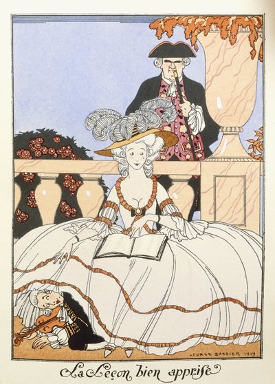 よく学んだ教訓 作： Georges Barbier