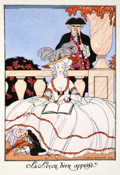 よく学んだ教訓 作： Georges Barbier