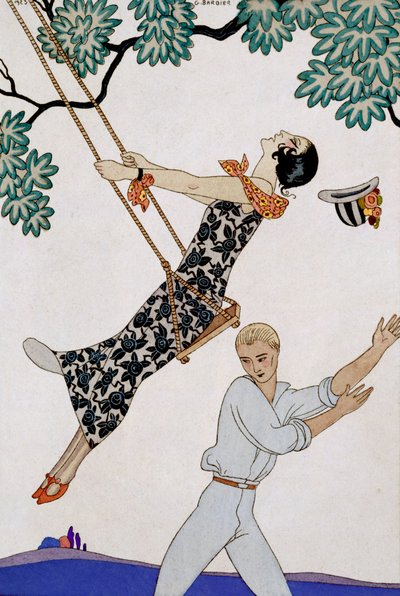 スイング 作： Georges Barbier