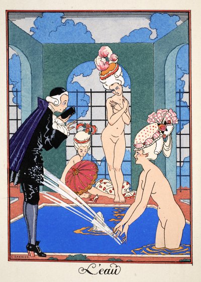 水 作： Georges Barbier