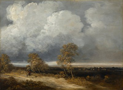 ライダーのいる風景 作： Georges Bernard Michel