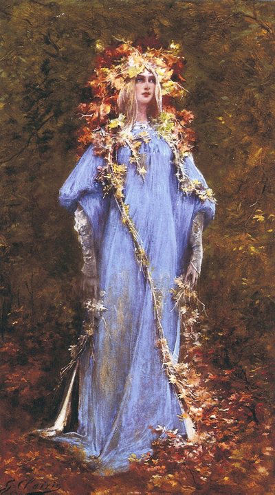 オフィーリア 作： Georges Clairin
