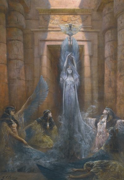 女神ネイス 作： Georges Clairin