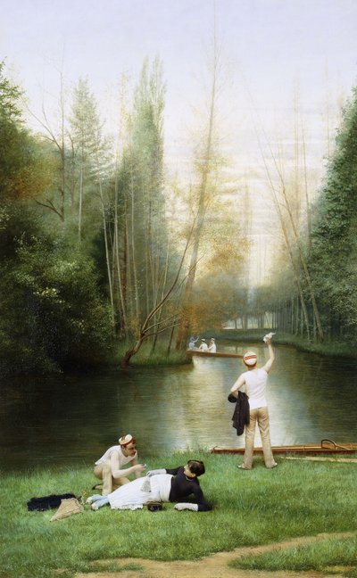 浮気、1885 作： Georges Croegaert