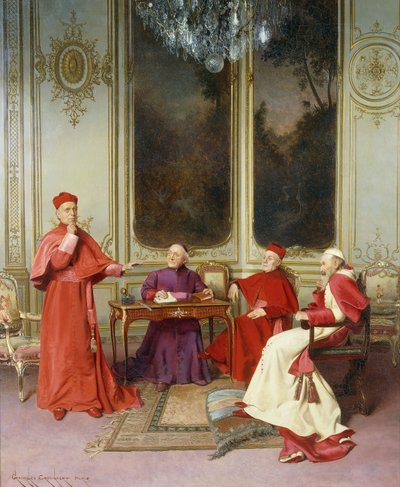 会議、 作： Georges Croegaert