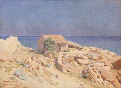 ルシヨンの風景 作： Georges Daniel de Monfreid