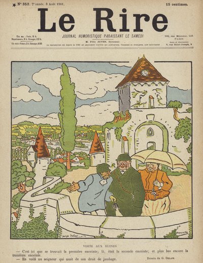 ル・リールのイラスト 作： Georges Delaw